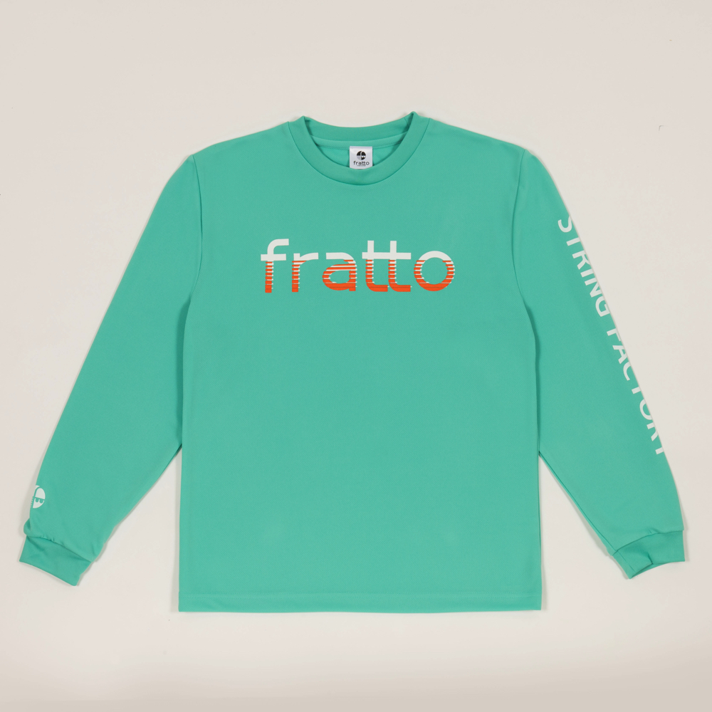 frattoオリジナル　　ロングTシャツ　　　シャドー　　エメラルド