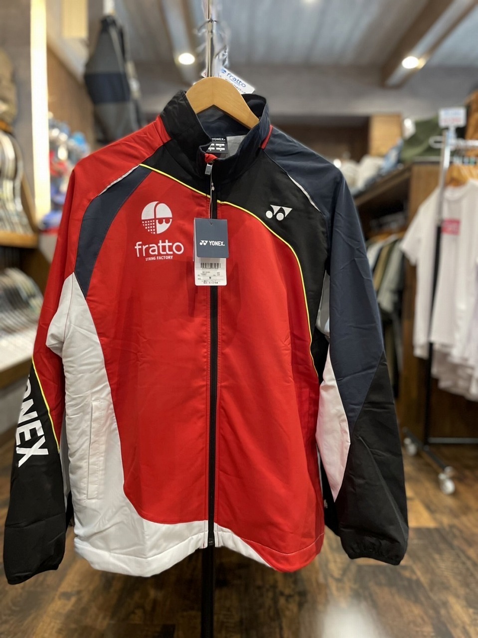 fratto / YONEX x fratto コラボウィンドブレーカー 70087 サンセット